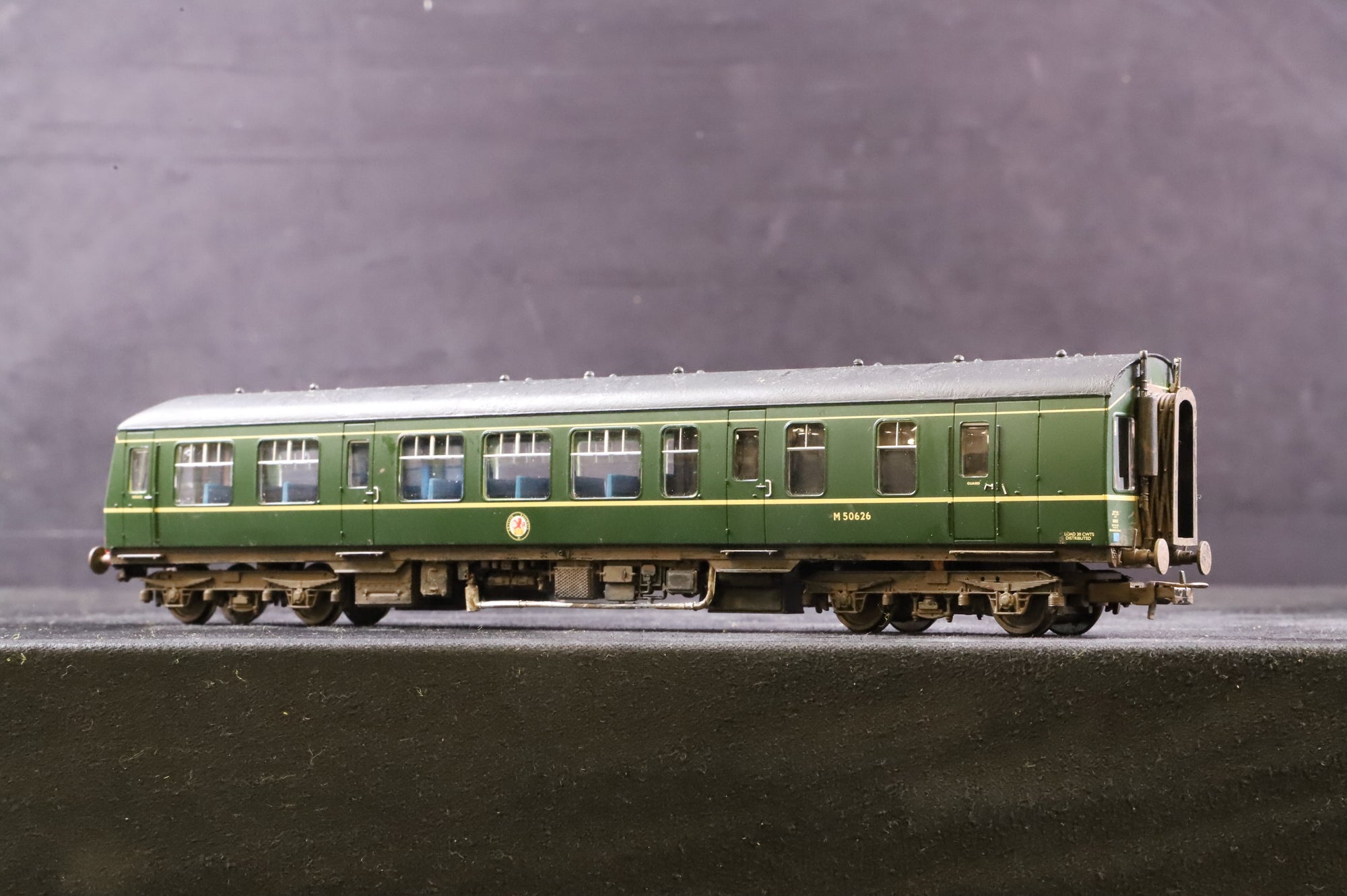 WORKSHOP Bachmann OO Class 101 BR Green Small Yellow Panels Weathered