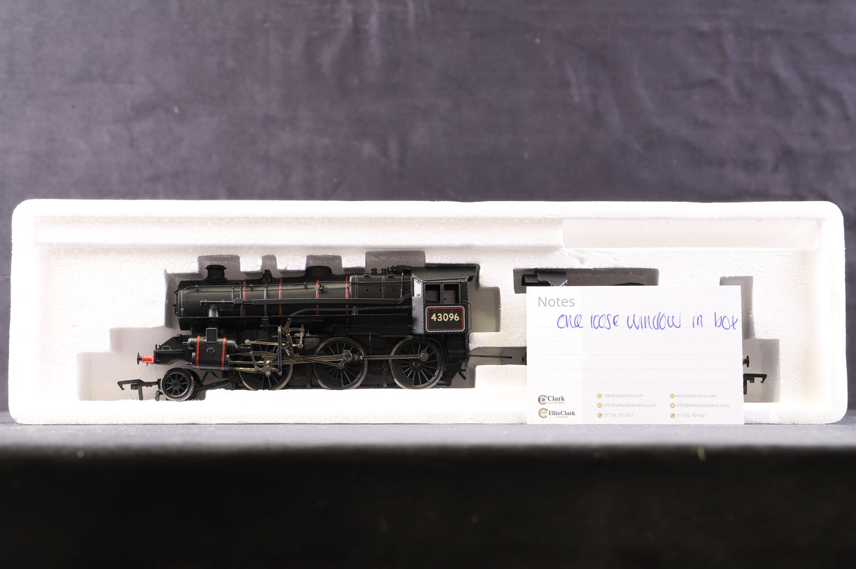 Bachmann OO 32-579 Ivatt Class 4 2-6-0 &#39;43096&#39; BR Lined Black L/C