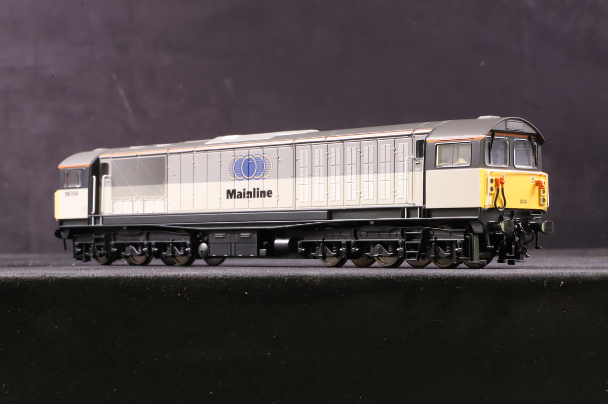 Heljan OO 58001 Class 58 58004 in Mainline (Rebranded BR Railfreight) Livery
