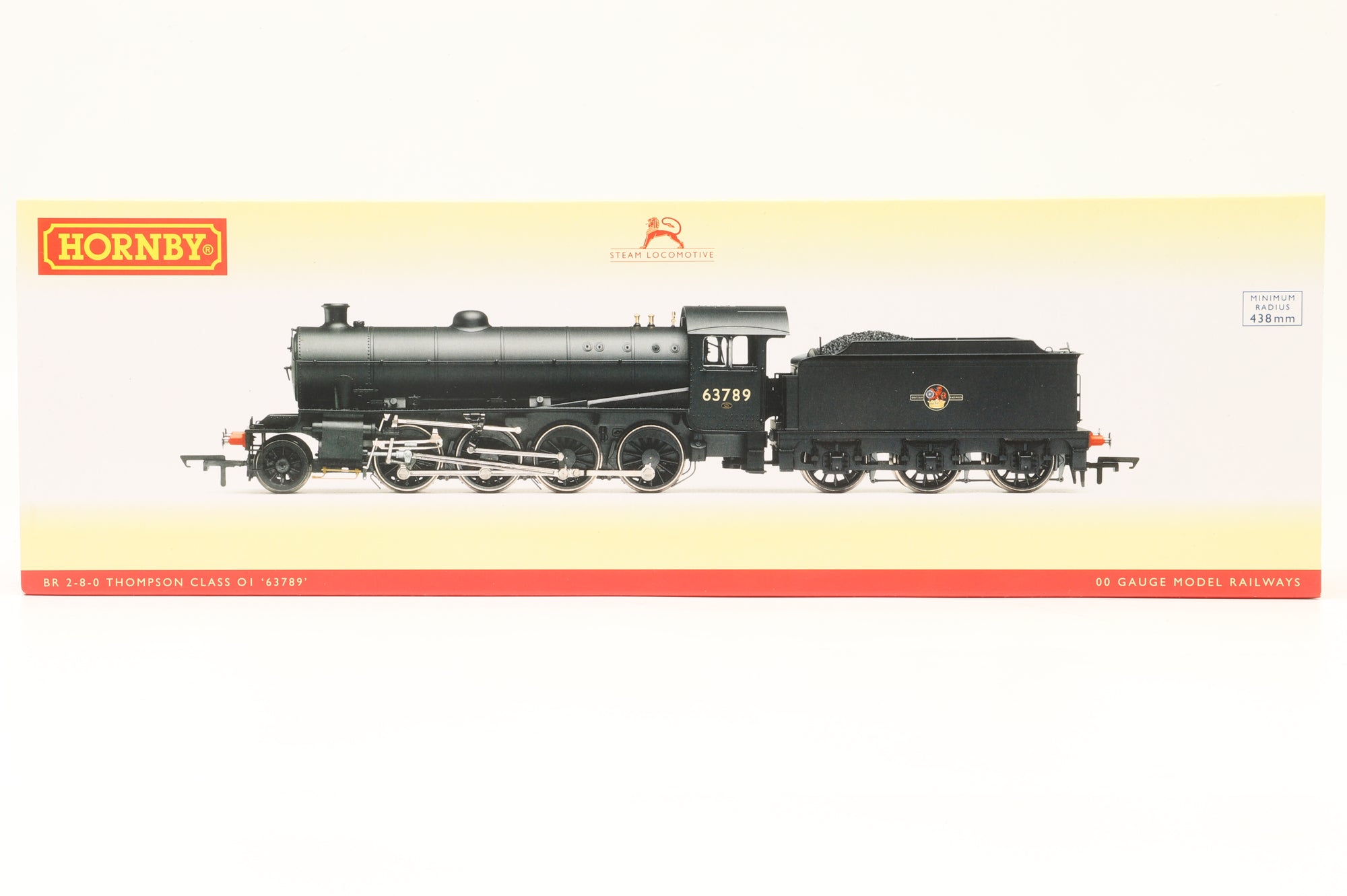 Hornby OO R3090X BR 2-8-0 Thompson Class OI '63789', DCC Fitted