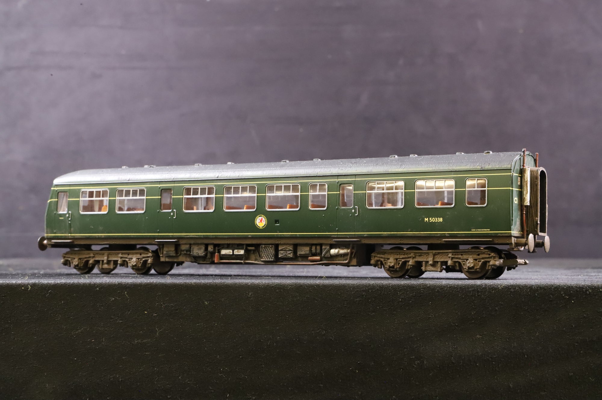 WORKSHOP Hornby Class 108 BR Green Speed Whiskers Weathered