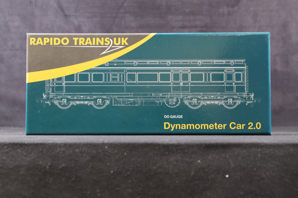 Rapido OO 935003 Dynamometer Car &#39;E902502&#39; BR Livery Post 1949 Condition