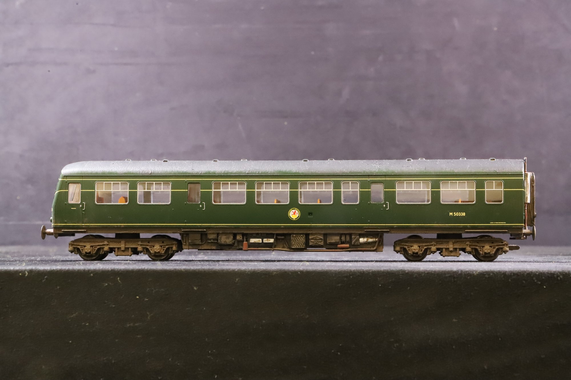 WORKSHOP Hornby Class 108 BR Green Speed Whiskers Weathered