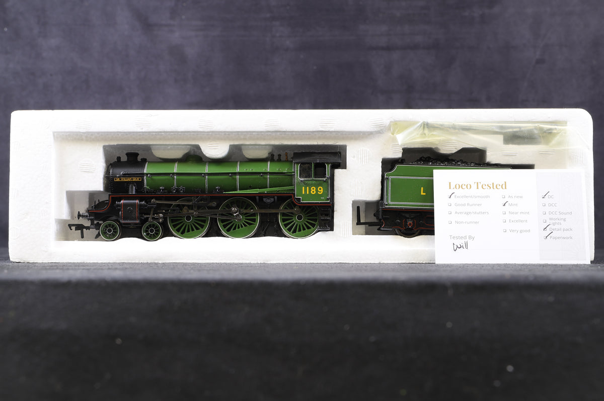 Bachmann OO 31-711 Class B1 1189 &#39;Sir William Gray&#39; LNER apple green