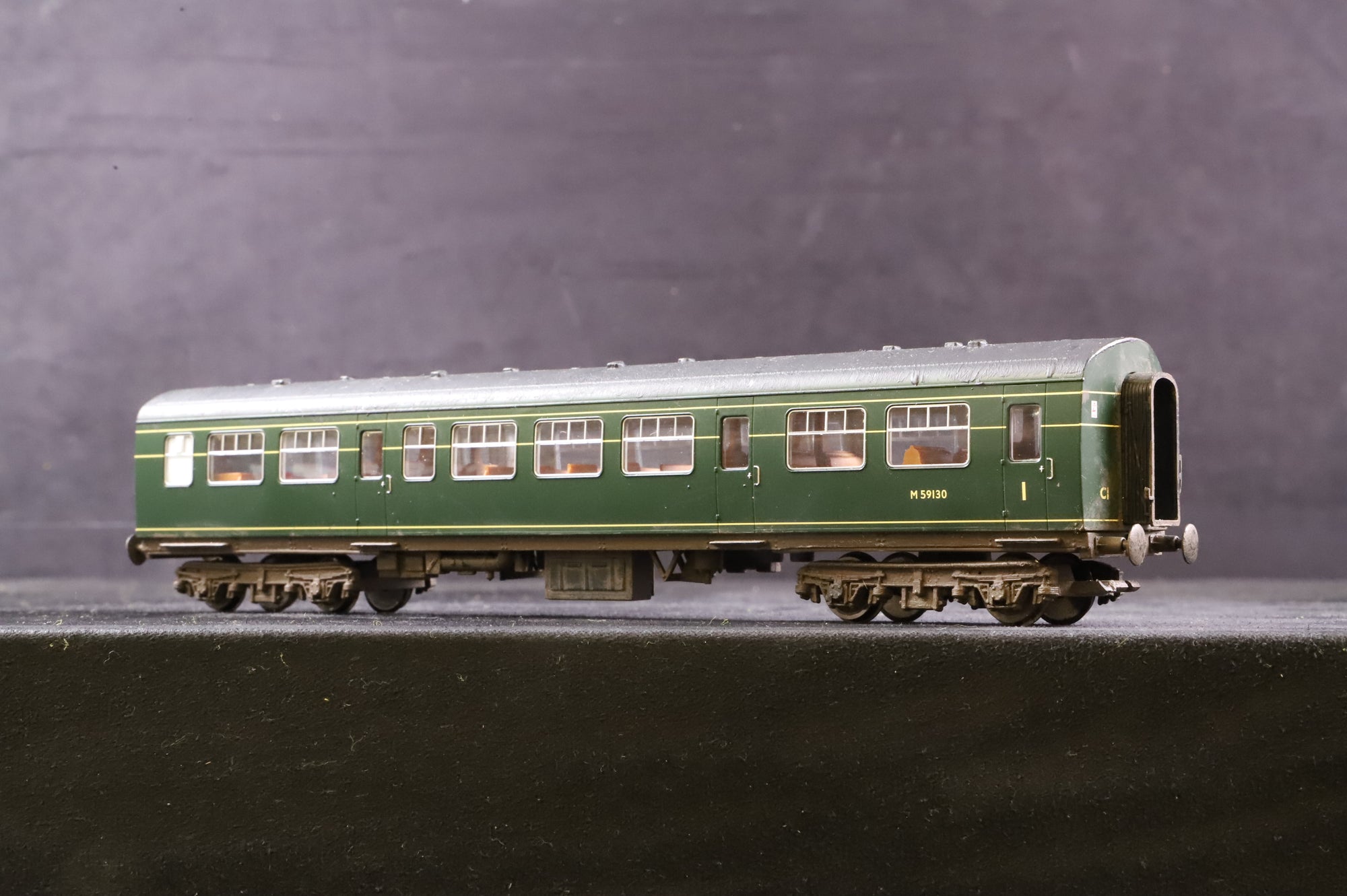 WORKSHOP Hornby Class 108 BR Green Speed Whiskers Weathered