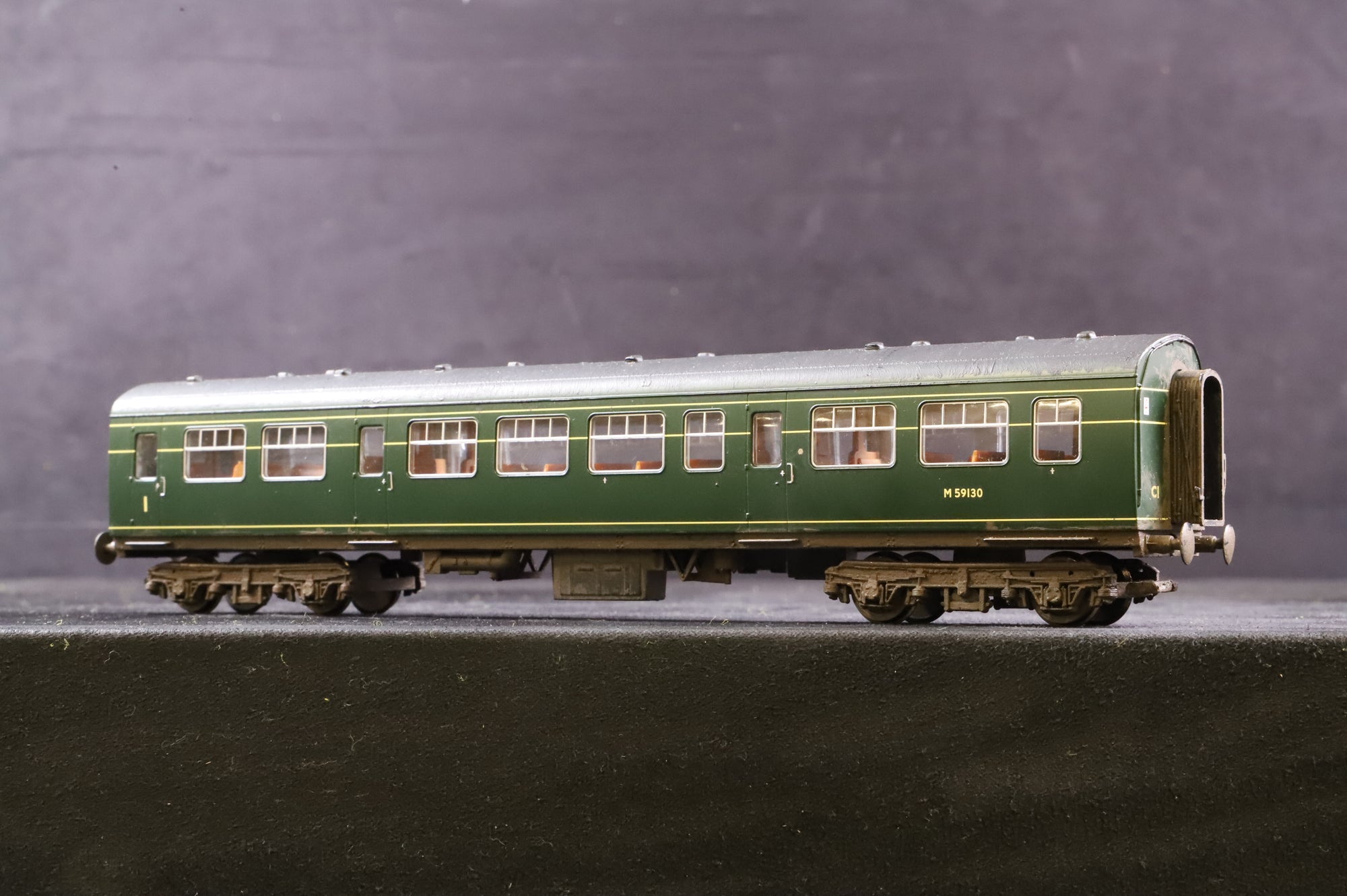WORKSHOP Hornby Class 108 BR Green Speed Whiskers Weathered