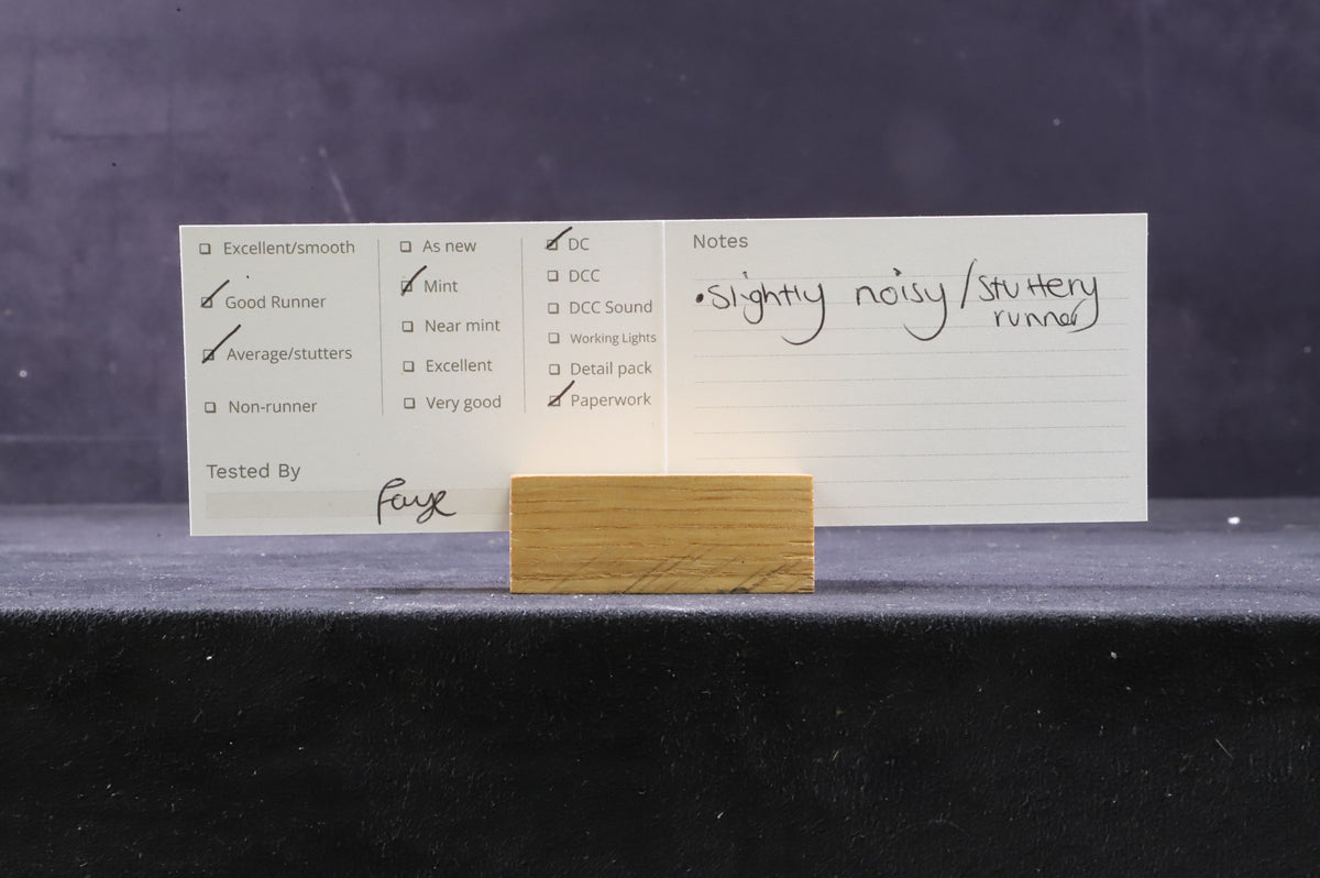 Hornby OO R2393 Class 8F 48773 in BR Black w/ Late Crests &amp; Overhead Electric Yellow Stripe