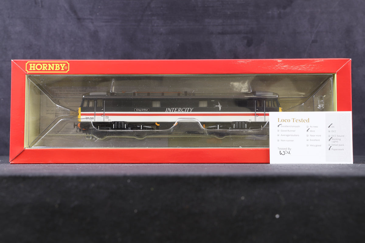 Hornby OO R3582 Class 87 &#39;87010&#39; &#39;King Arthur&#39; Intercity