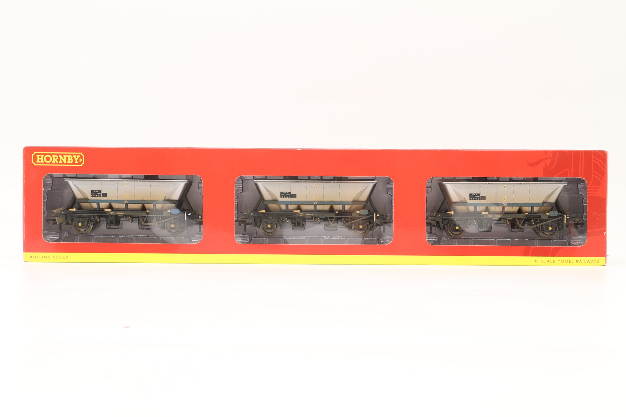 Hornby OO R6429 Triple Pack of HAAs w/ Blue Framework & Saltire Emblems - Weathered