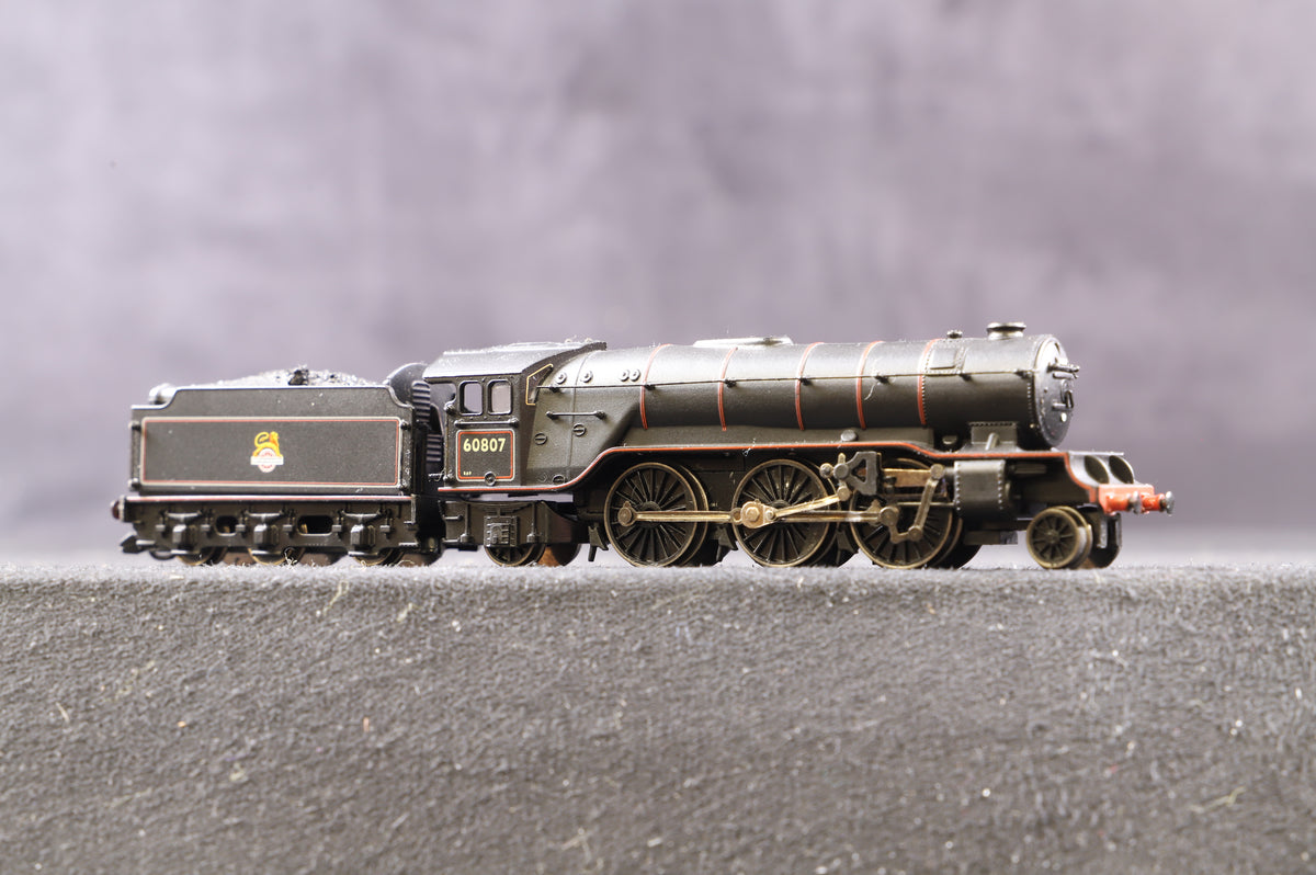 Graham Farish N 372-601 Class V2 2-6-2 &#39;60807&#39; BR Lined Black E/C