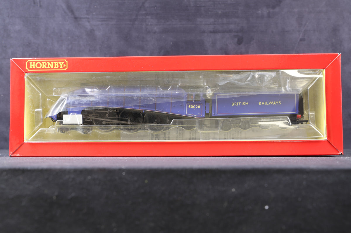 Hornby OO R3701 Class A4 &#39;60028&#39; &#39;Walter K Whigham&#39; BR Experimental Purple, DCC Fitted