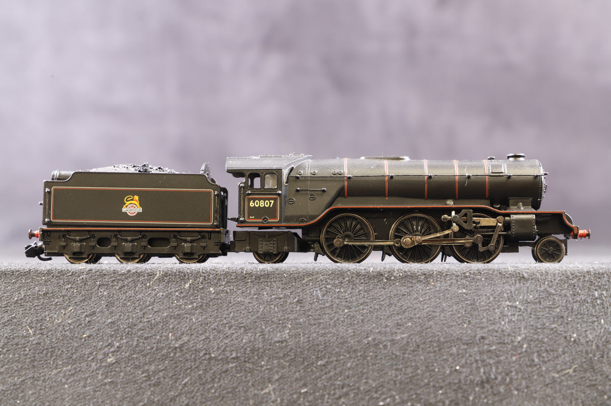 Graham Farish N 372-601 Class V2 2-6-2 &#39;60807&#39; BR Lined Black E/C