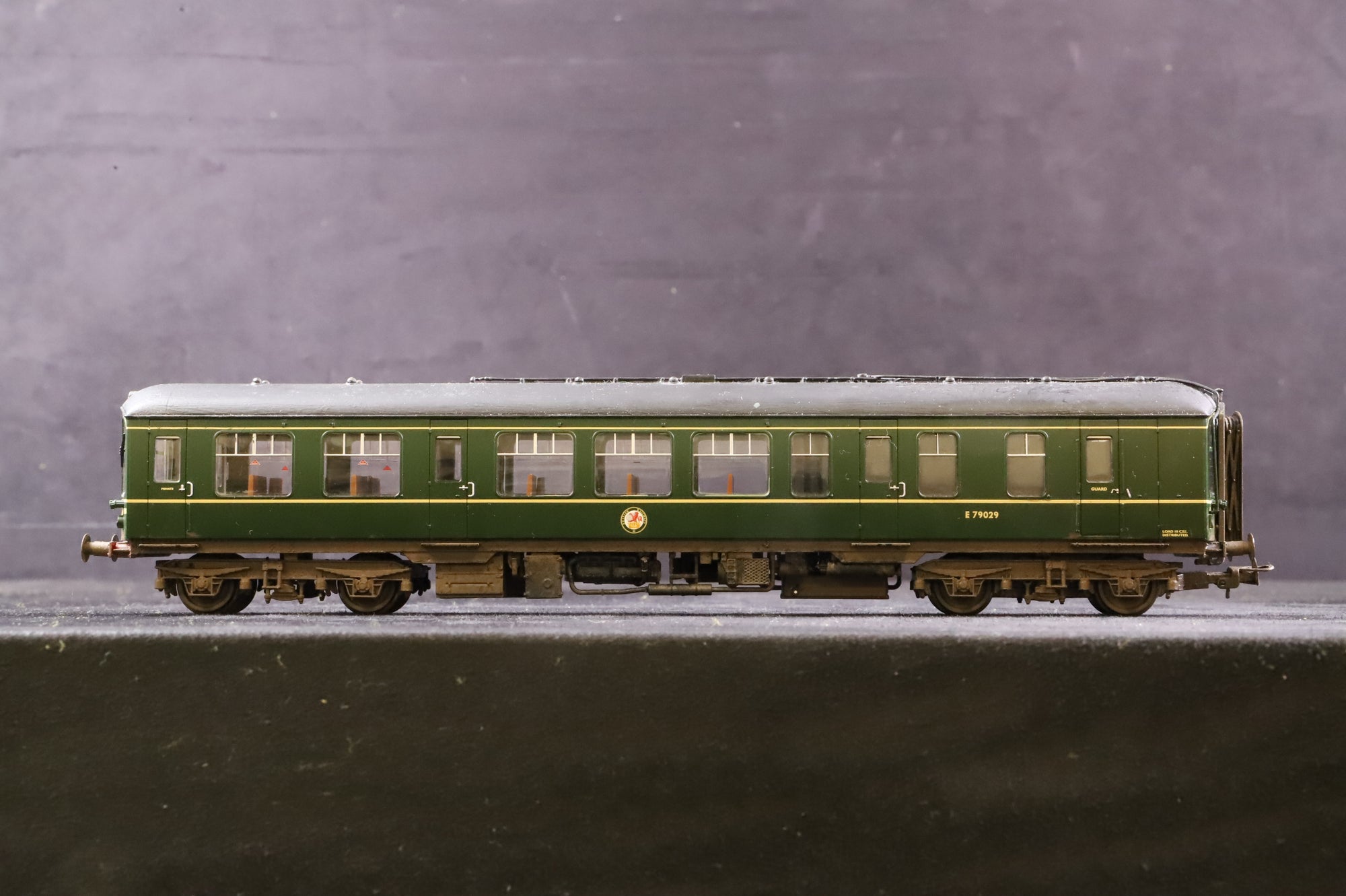 WORKSHOP Bachmann OO Derby Lightweight BR Green Repainted & Weathered