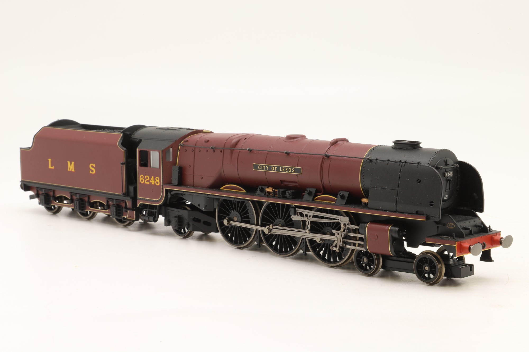 Hornby OO Princess Coronation Class '6248' 'City Of Leeds' LMS Lined Maroon DCC Fitted