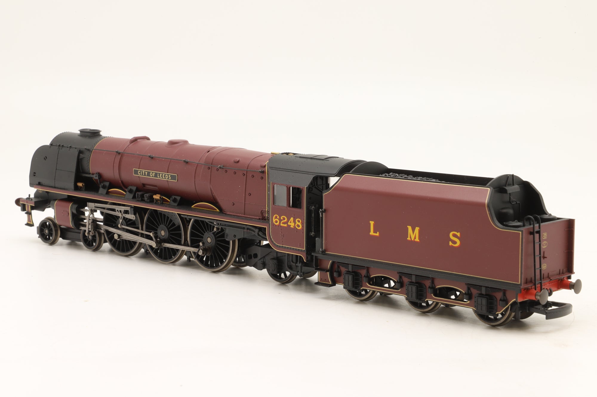 Hornby OO Princess Coronation Class '6248' 'City Of Leeds' LMS Lined Maroon DCC Fitted