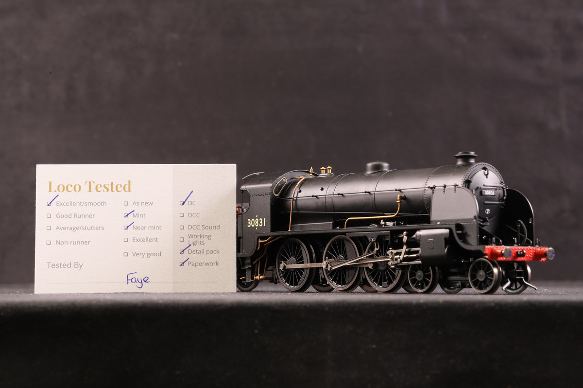 Hornby OO R3213 Class S15 &#39;30831&#39; BR Unlined Black L/C