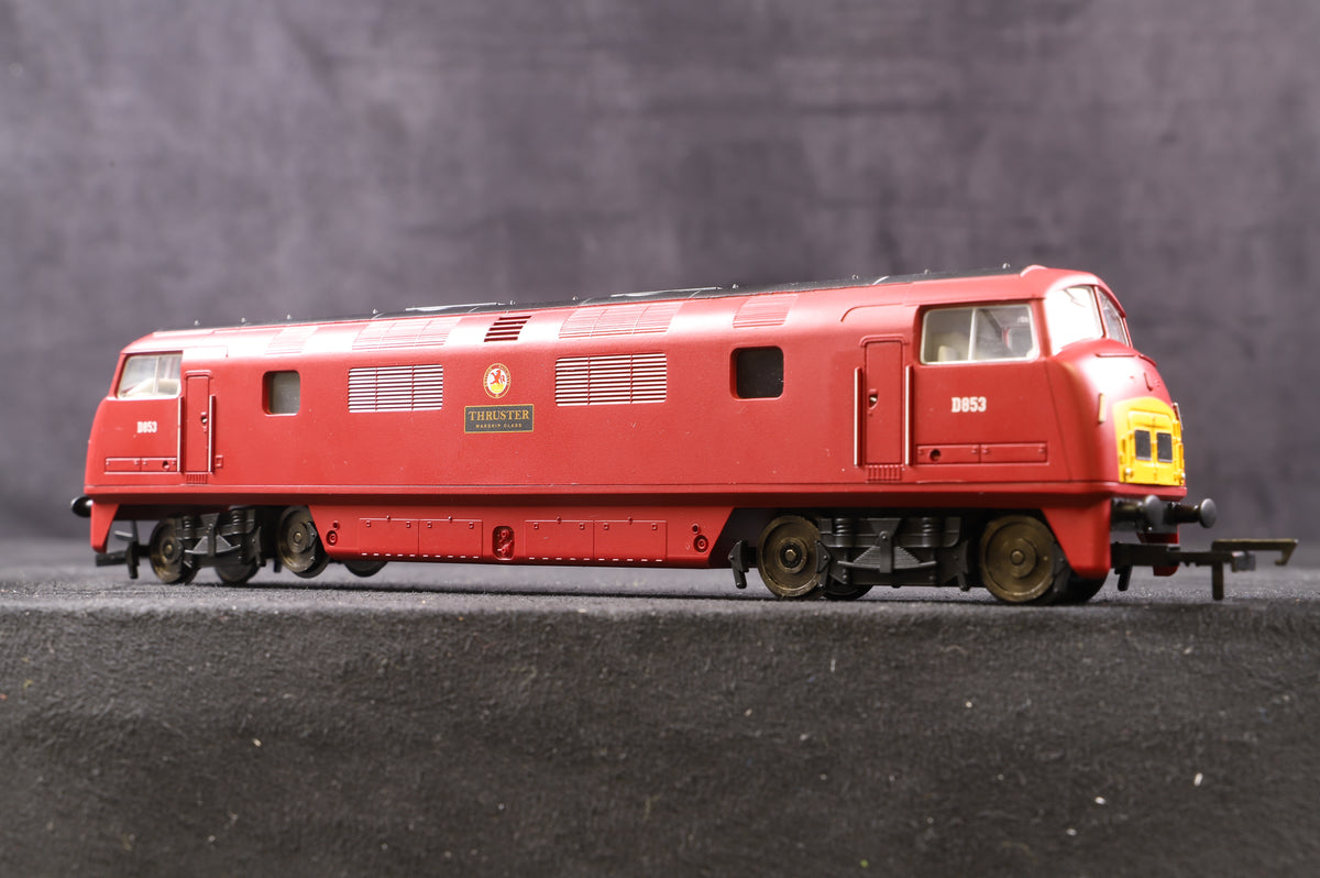 Hornby OO R3282 BR Class 42 &#39;D853&#39; Thruster Maroon