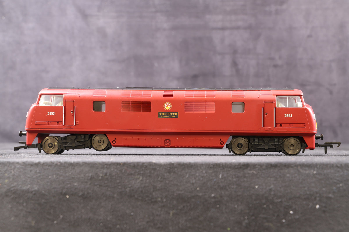 Hornby OO R3282 BR Class 42 &#39;D853&#39; Thruster Maroon