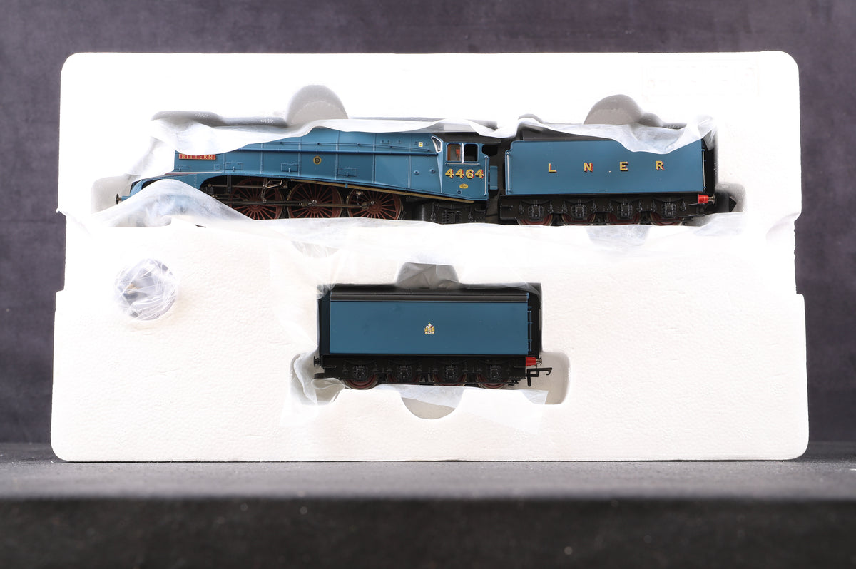 Hornby OO R3771 LNER Class A4 &#39;4464&#39; &#39;Bittern&#39; Gartern Blue 1:1 Collection Ltd Ed720/ 1000, DCC Fitted