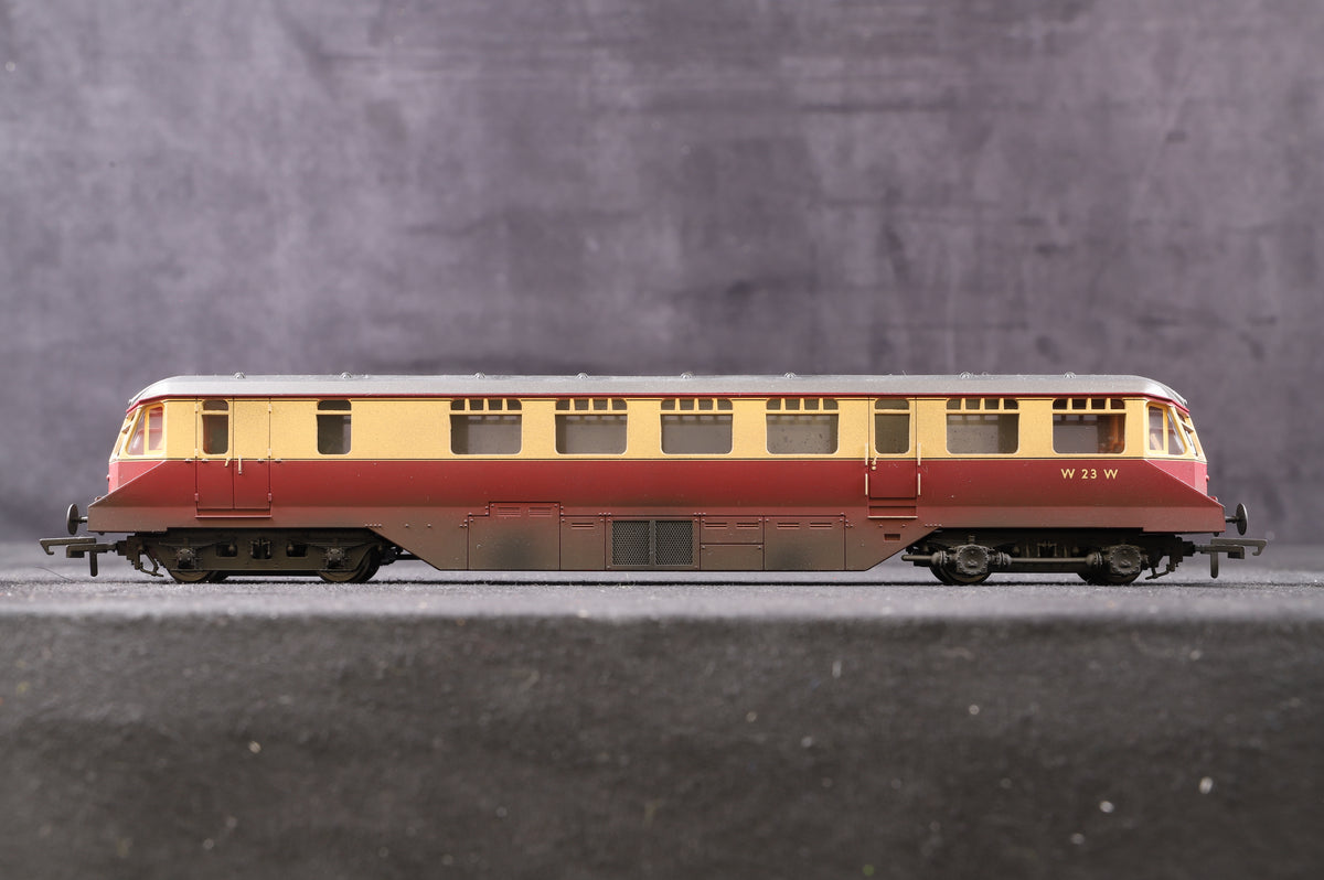 Hornby OO R2869 BR Diesel Railcar &#39;W23W&#39; Weathered