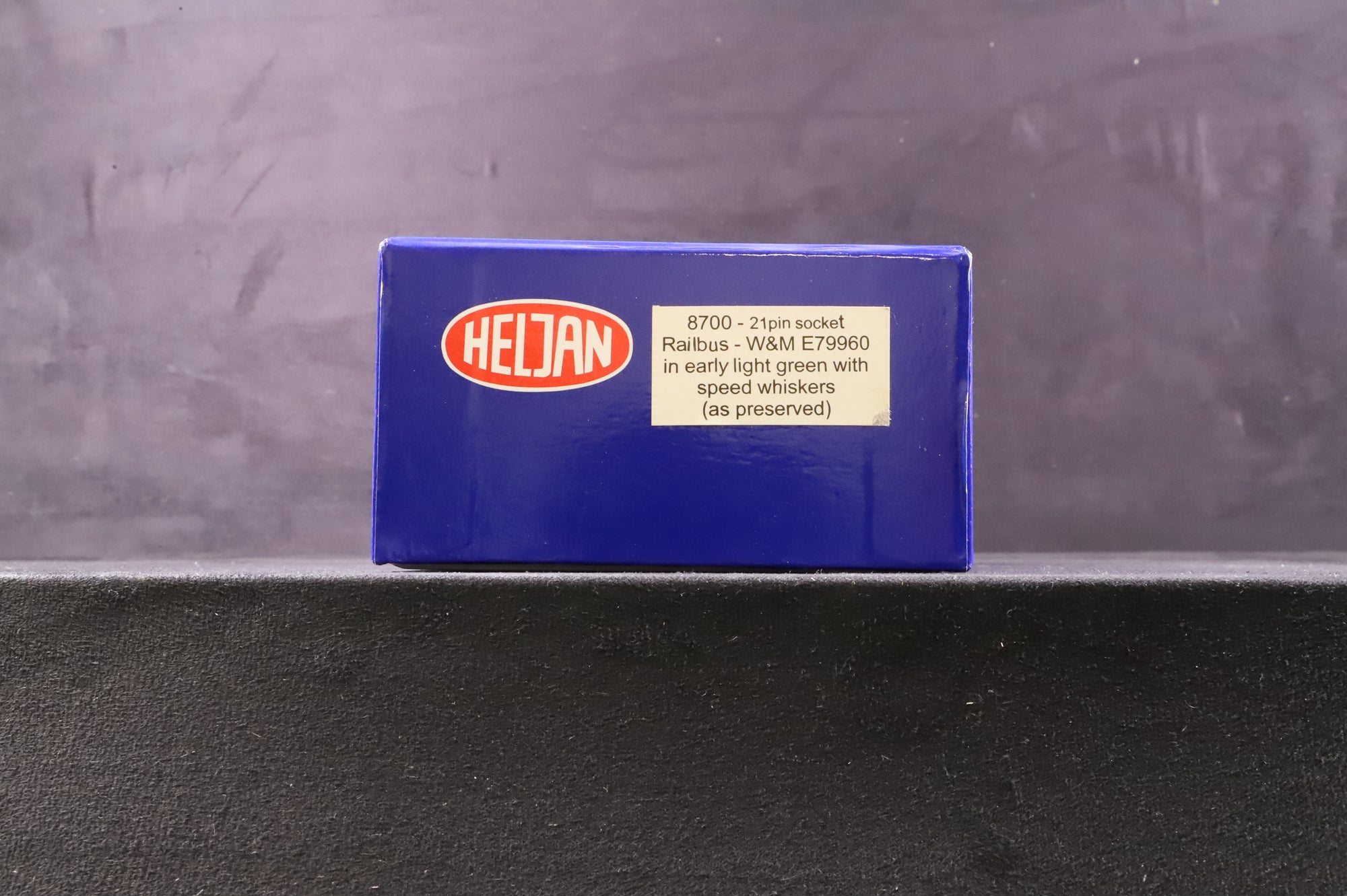 Heljan OO 8700 Railbus W&M 'E79960' Early Light Green Speed Whiskers