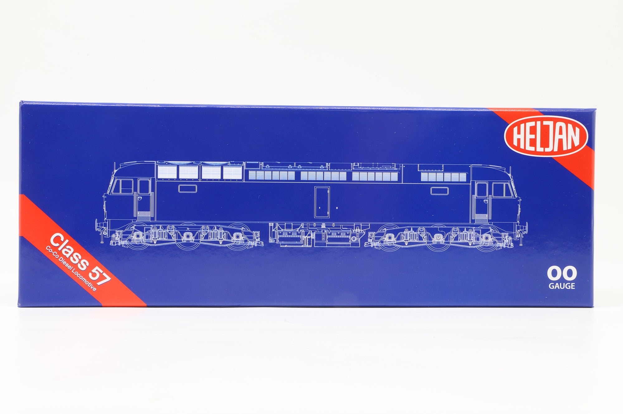 Heljan OO 5712 Class 57 '57601' Diesel Locomotive WCRC Red/ Cream