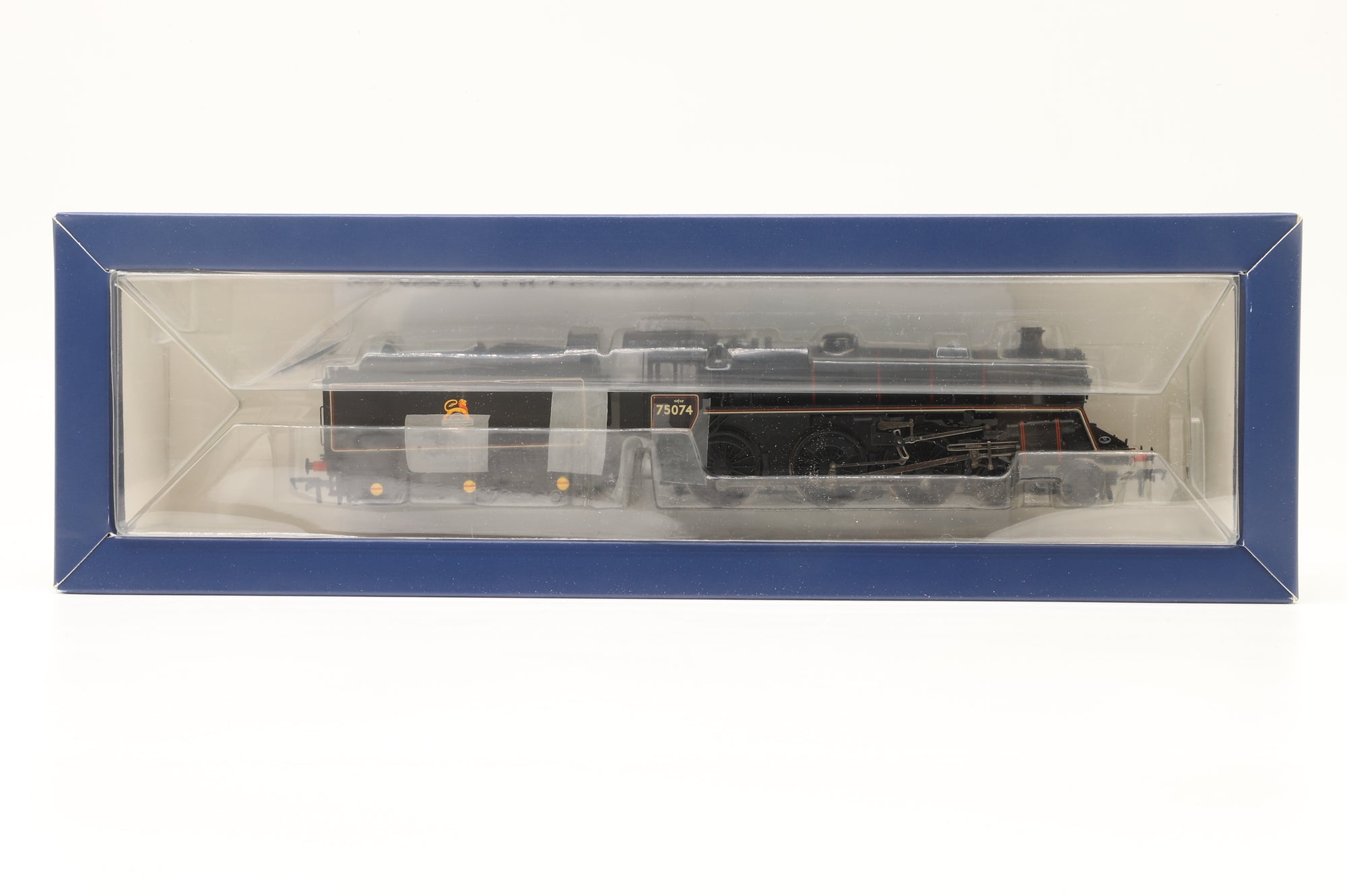 Bachmann OO 31-117DC Standard Class 4MT '75074' BR1B Tender BR Lined Black E/Emblem, DCC Fitted