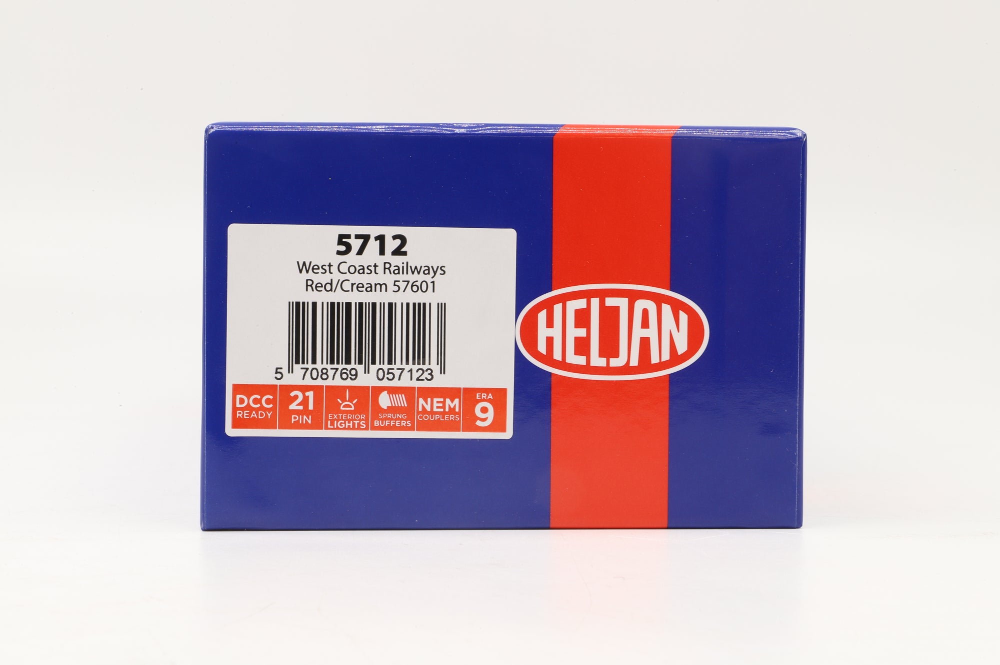 Heljan OO 5712 Class 57 '57601' Diesel Locomotive WCRC Red/ Cream