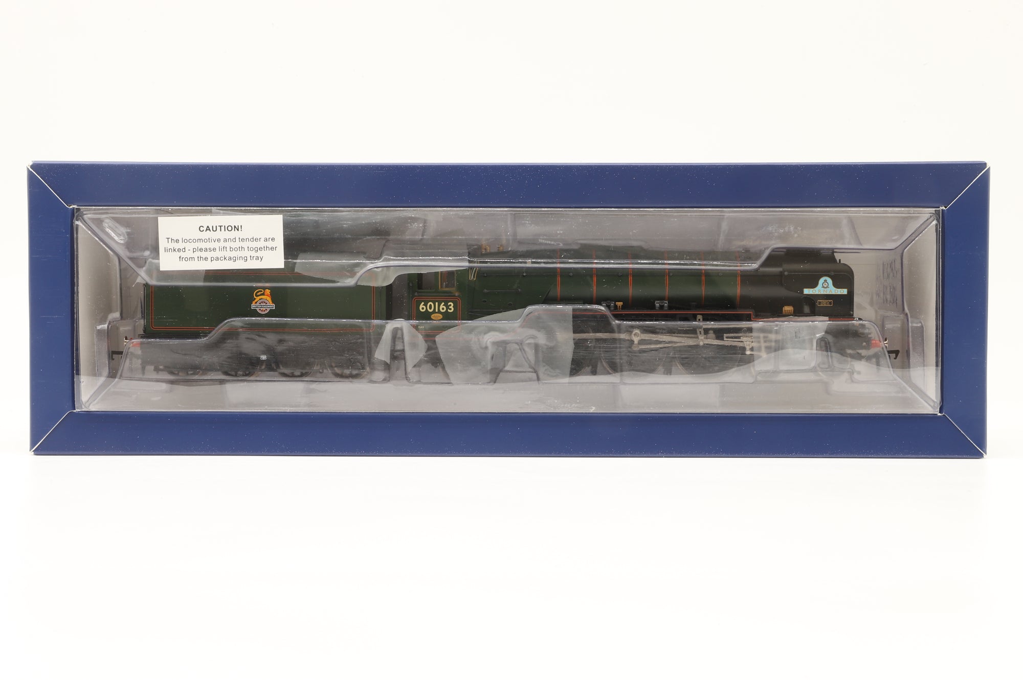 Bachmann OO 32-550B Class A1 '60163' 'Tornado' BR Green Early Emblem
