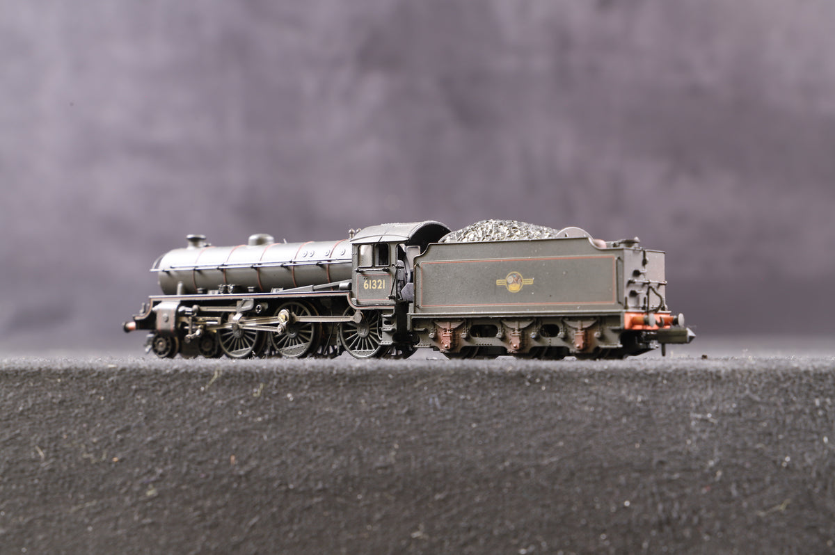 Graham Farish N 372-078 Class B1 &#39;61321&#39; 4-6-0 BR Black L/C Weathered