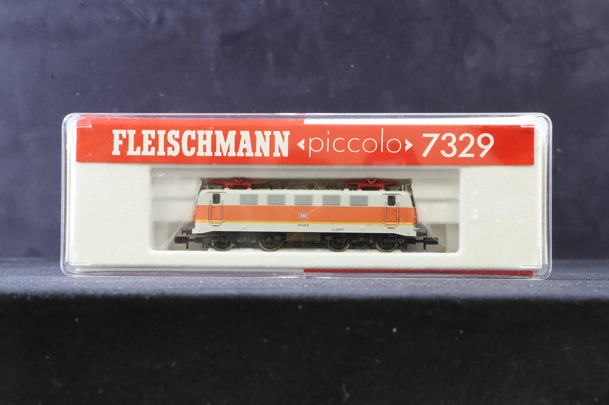 Fleischmann N Gauge 7329 DB Deutsche Bundesbahn BR 141 (E 41) in DB S-Bahn White and Orange