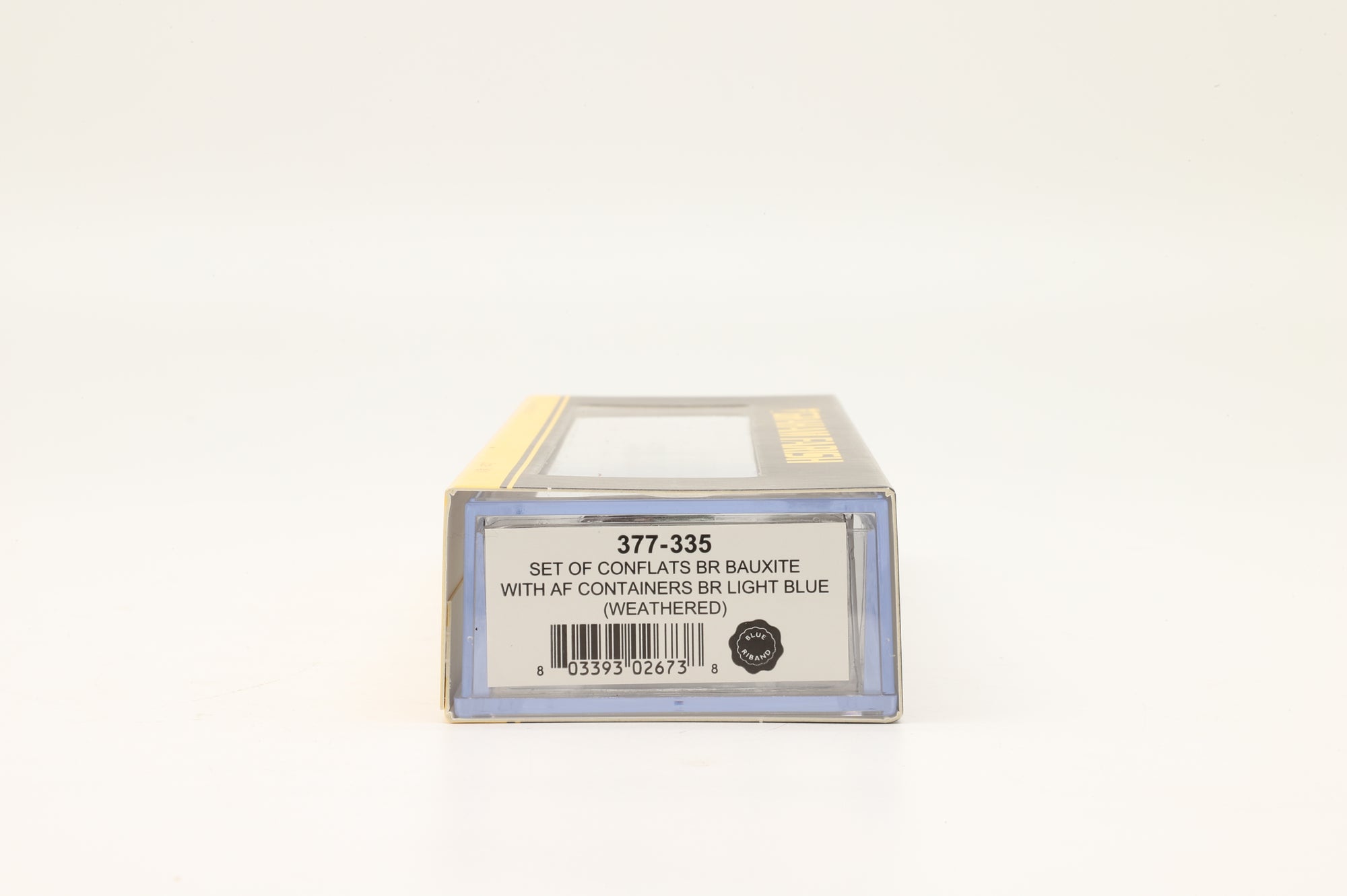 Graham Farish N 377-335 Set Of Conflat Wagons BR Light Blue Weathered
