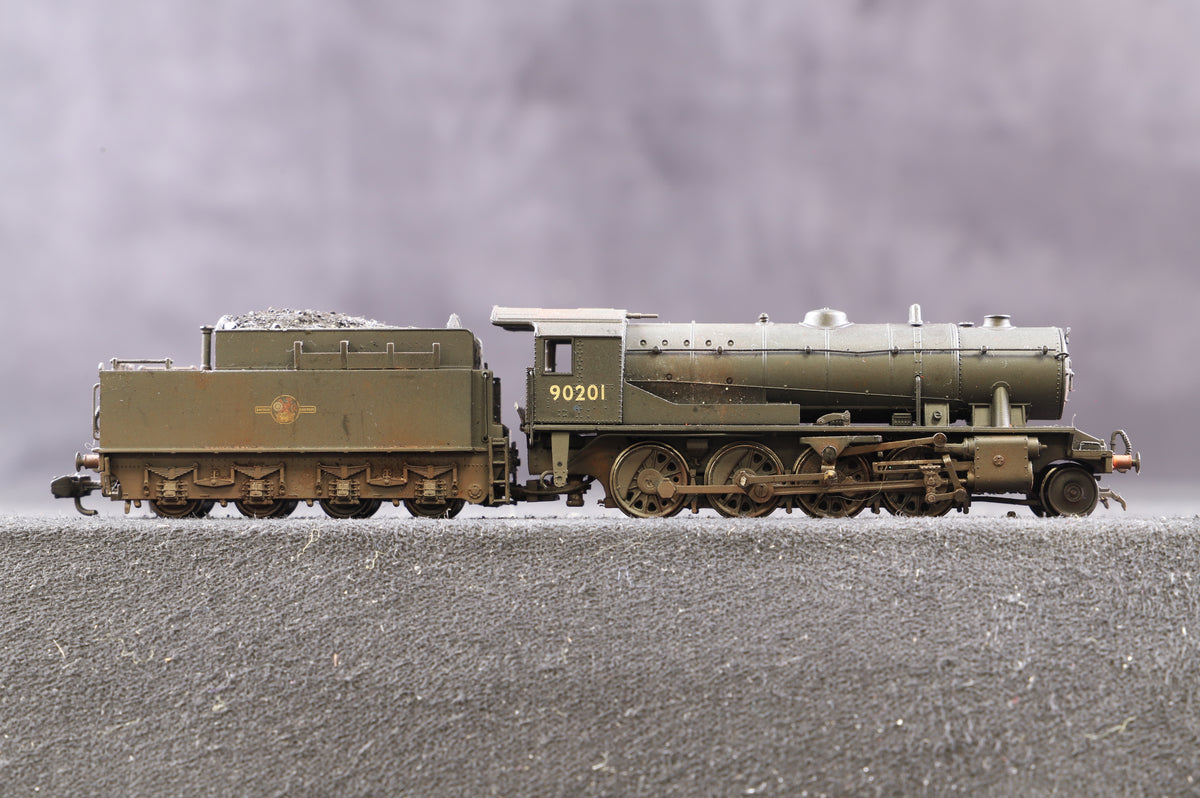 Graham Farish N 372-427 Class WD Austerity 2-8-0 &#39;90201&#39; BR Black L/C Weathered