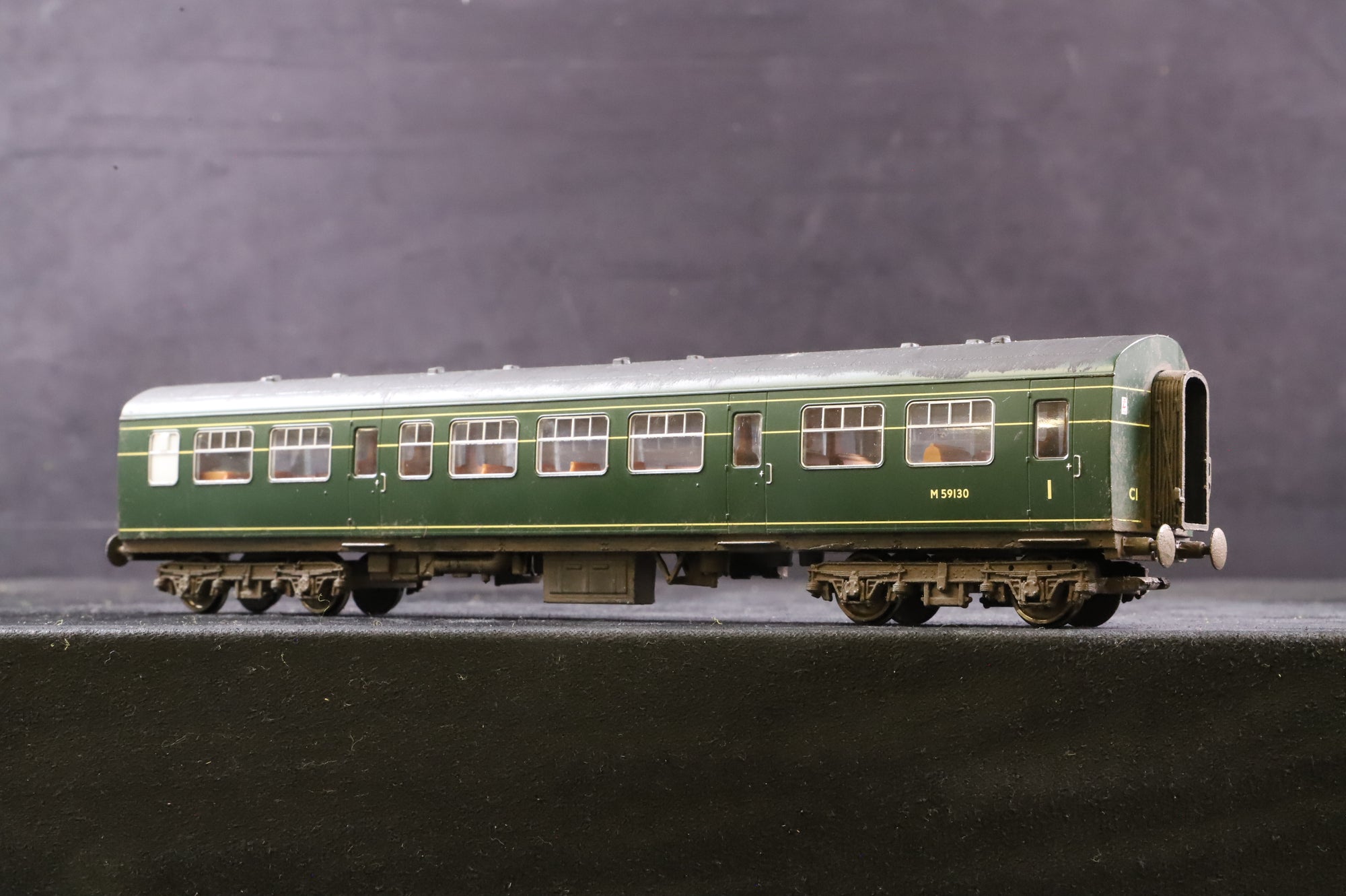 WORKSHOP Hornby OO Class 108 BR Green Speed Whiskers Weathered