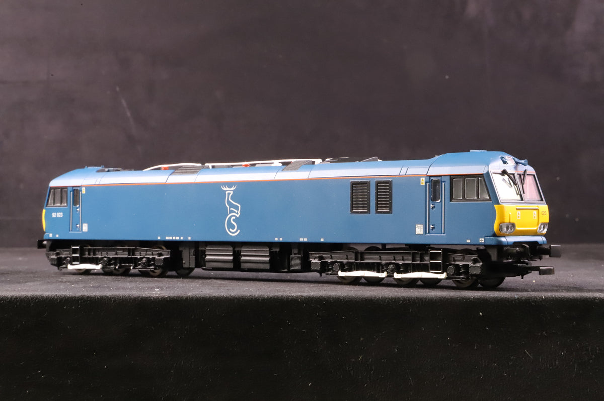 Hornby OO R3740 Class 92 &#39;92023&#39; Caledonian Sleeper