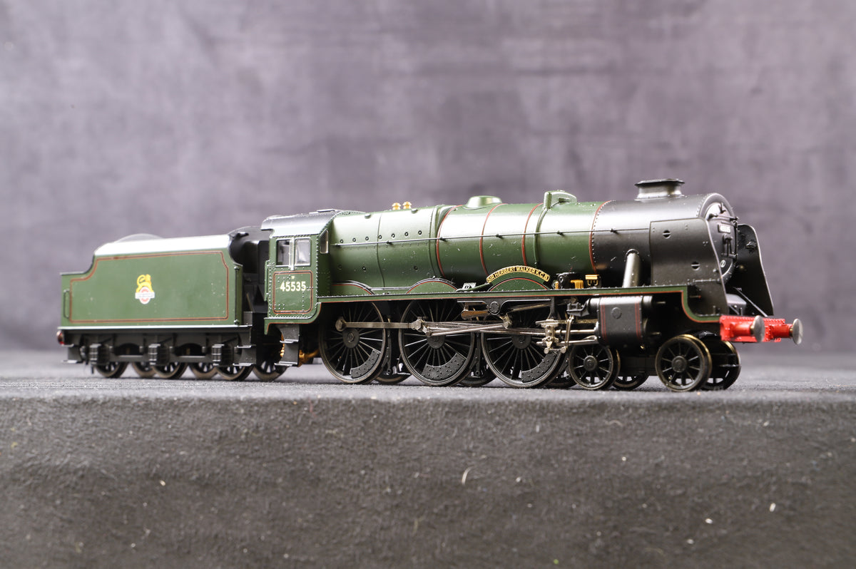 Hornby OO R3017 Patriot Class &#39;Sir Herbert Walker K.B.C&#39; &#39;45535&#39;  BR Lined Green, DCC Fitted