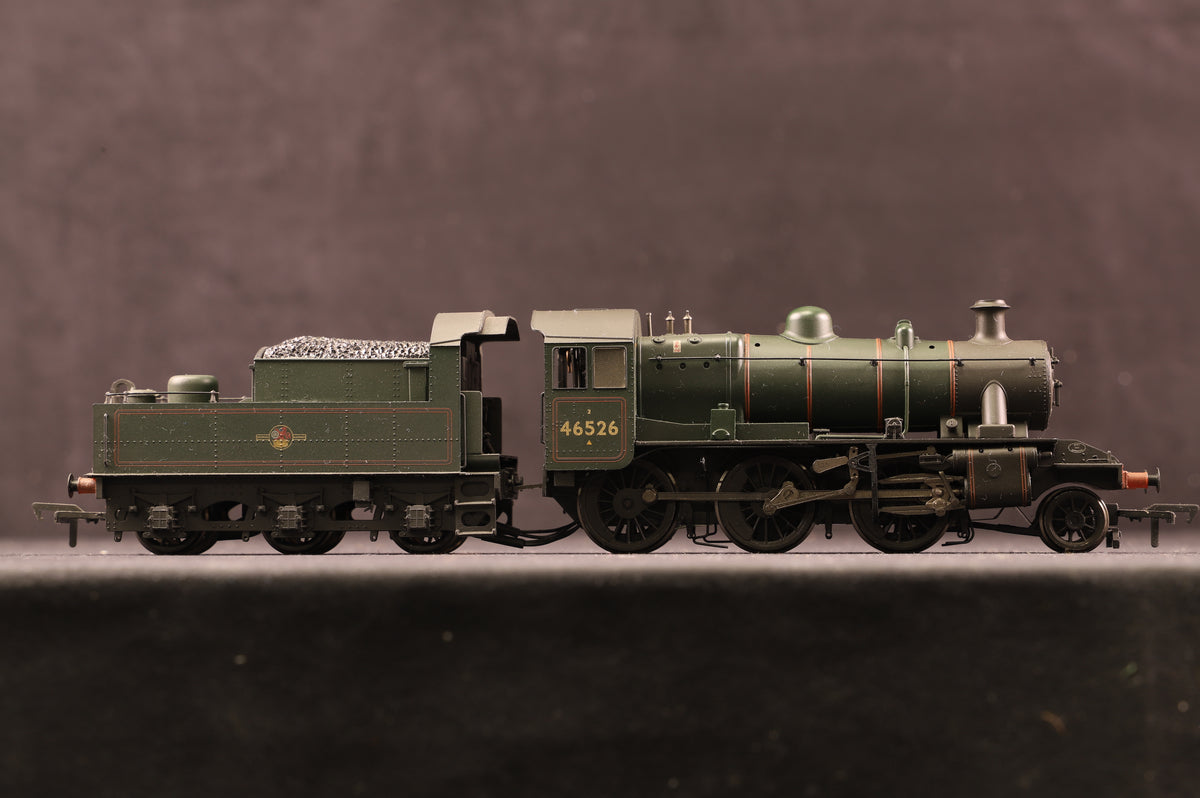 Bachmann OO 32-828A Ivatt Class 2MT 2-6-0 &#39;46526&#39; BR Green L/C, Weathered, DCC