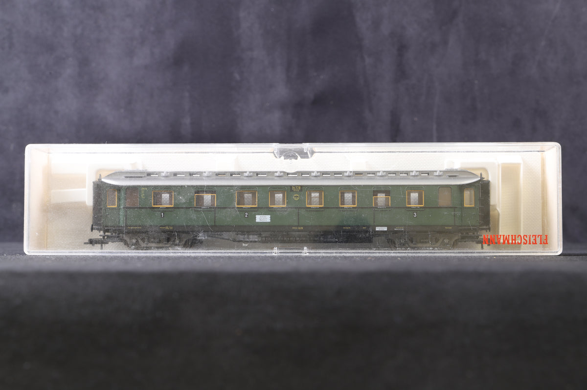 Fleischmann HO Rake Of 6 Mail Coaches