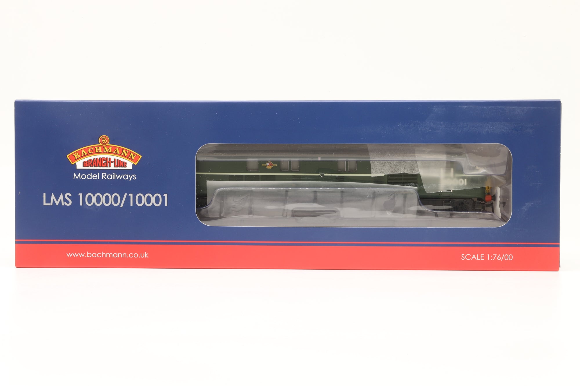 Bachmann OO 31-997 LMS 10001 BR Green Eggshell Blue Waistband