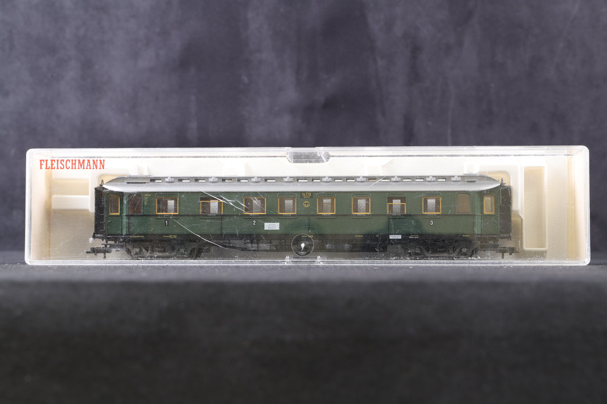 Fleischmann HO Rake Of 6 Mail Coaches