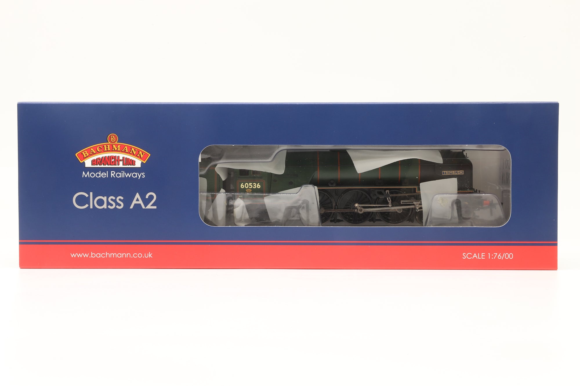 Bachmann OO 31-531 Class A2 '60536' 'Trimbush' BR Lined Green Early Emblem