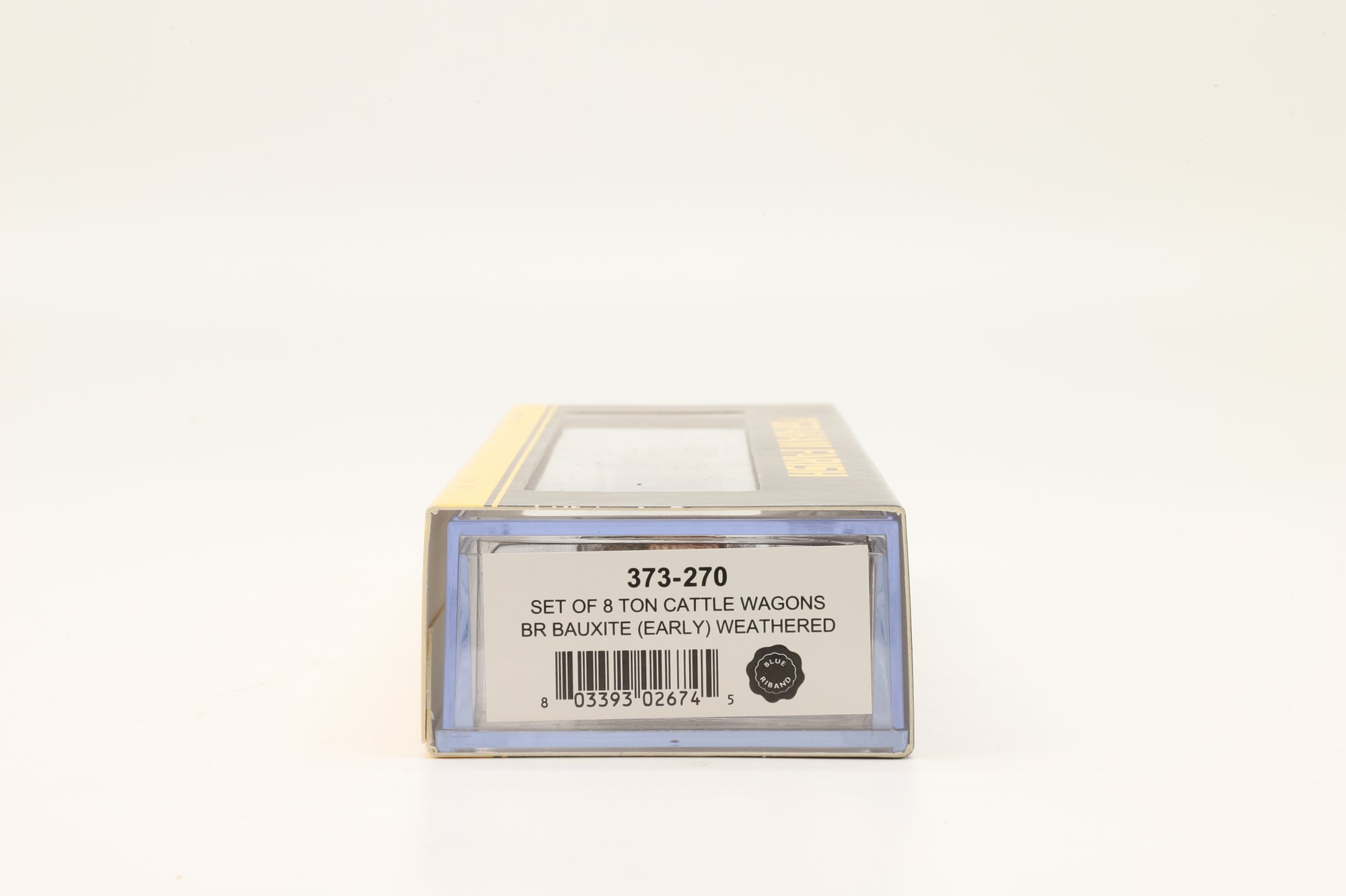 Graham Farish N 377-270 Set Of 8 Ton Cattle Wagons BR Bauxite Weathered