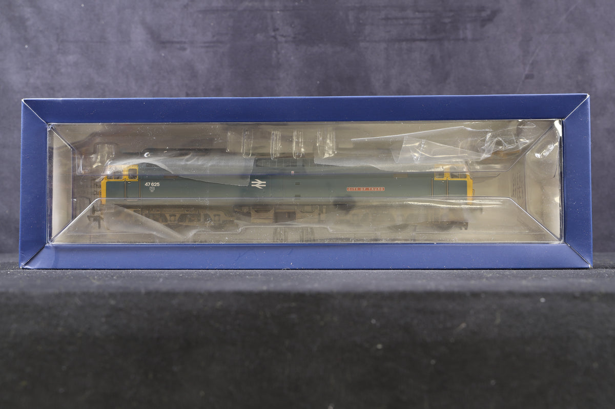 Bachmann OO 31-655TL Class 47 &#39;City of Truro&#39; 47625 in BR blue (weathered) - regional exclusive model