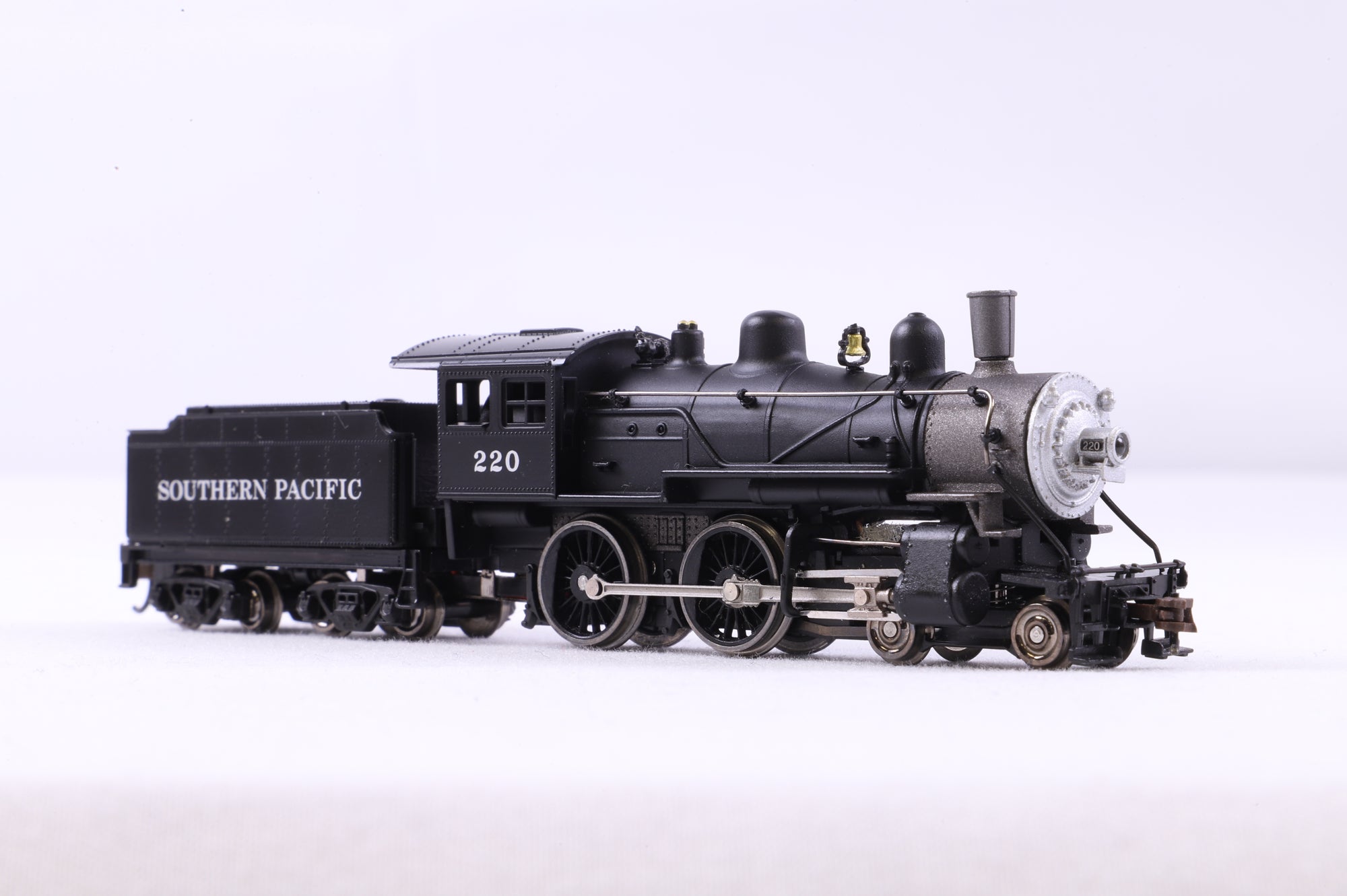 Model Power N 87632 Metal 4-4-0 American Southern Pacific '220', DCC Fitted