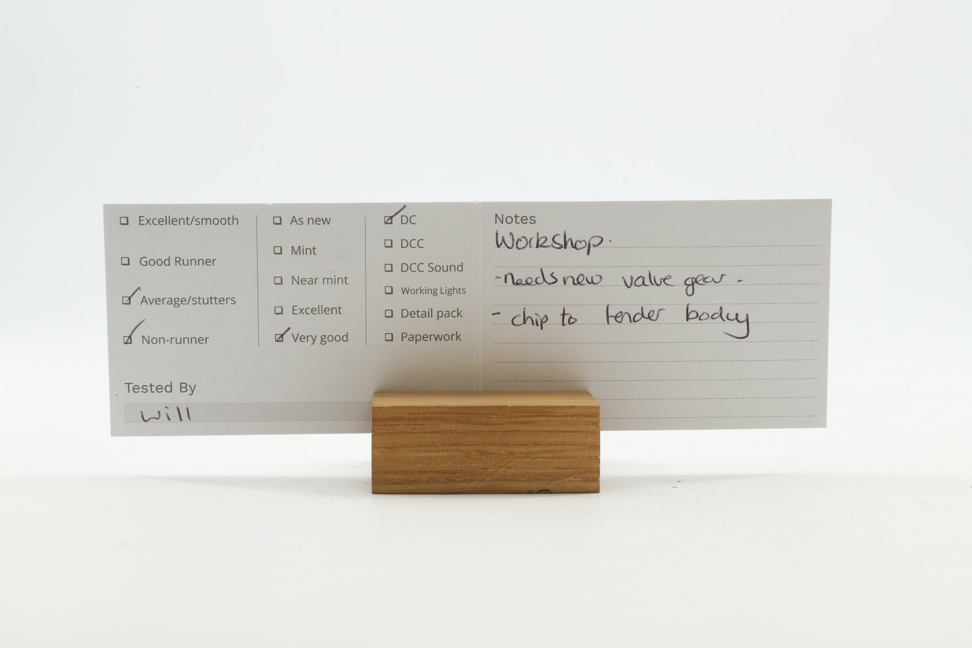 WORKSHOP Hornby OO R2321 Clas 5MT 45455 in BR Black w/ Late Crests - Non-Runner