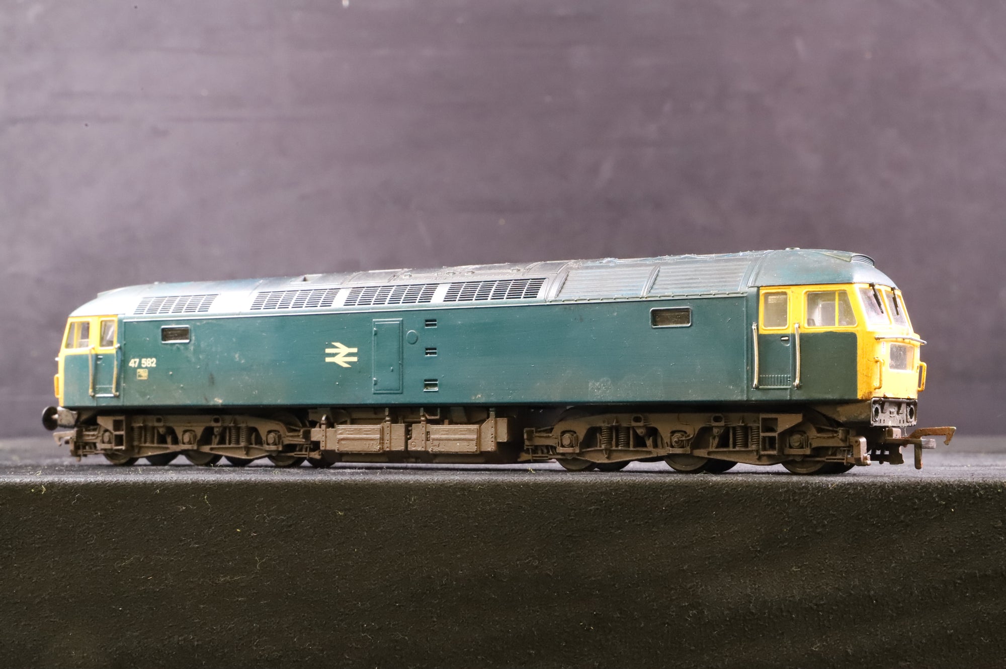 WORKSHOP Heljan OO Class 47 '47 582' BR Blue, Repainted & Weathered