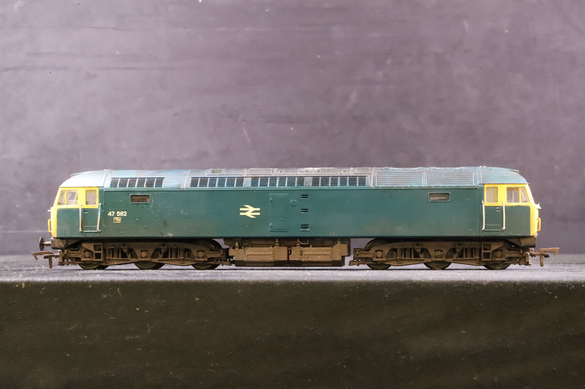 WORKSHOP Heljan OO Class 47 '47 582' BR Blue, Repainted & Weathered