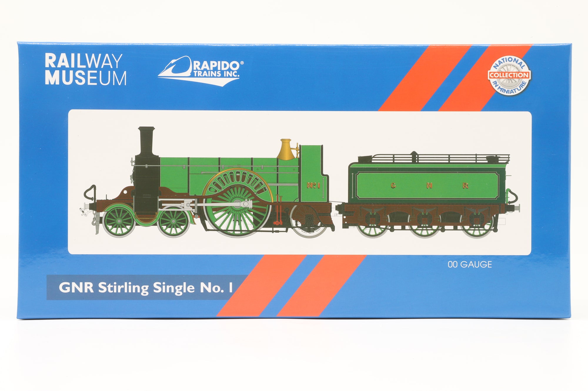 Rapido OO 449366 GNR Stirling Single No.1 NRM