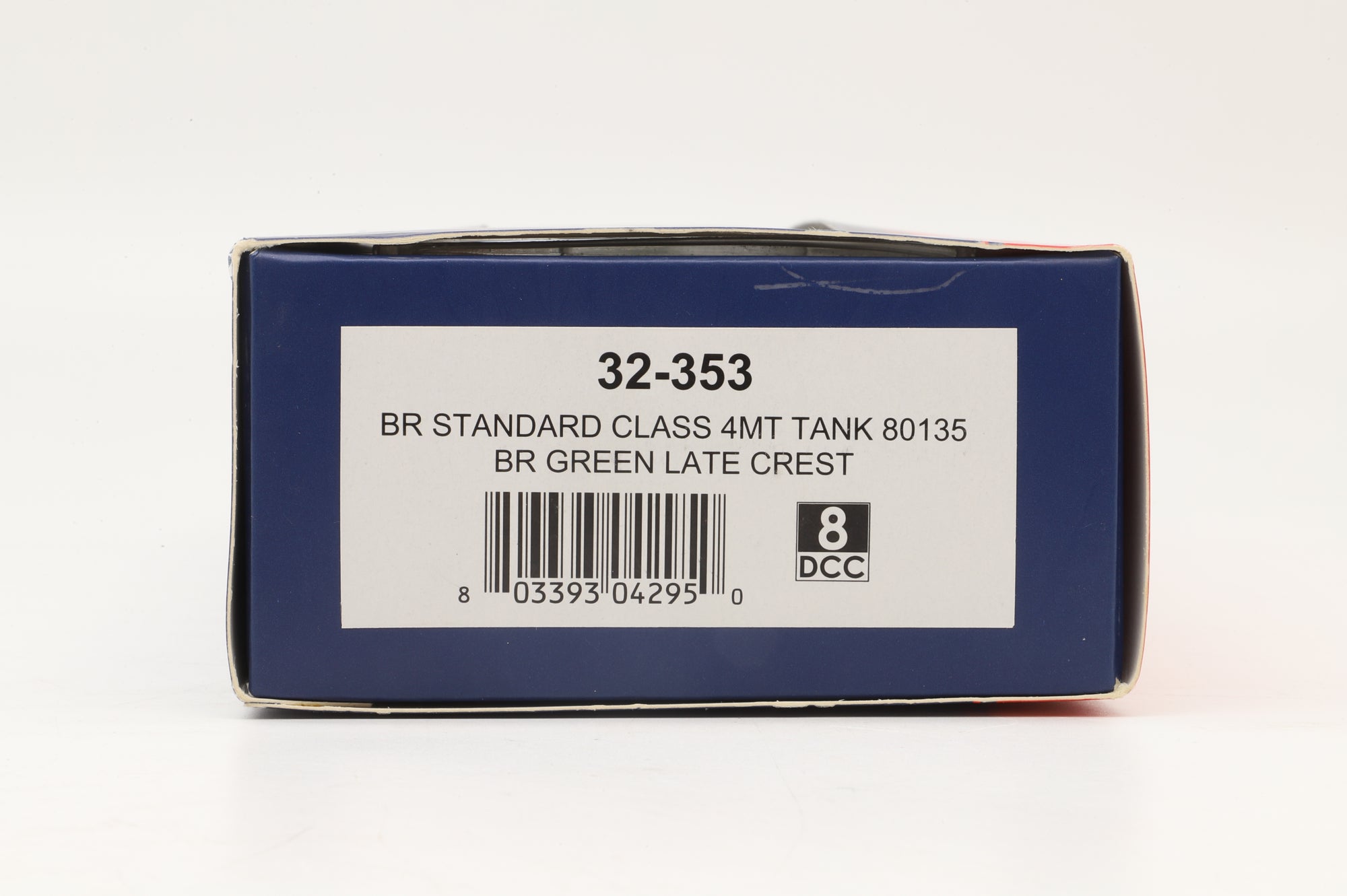 Bachmann OO 32-353 BR Standard Class 4MT Tank '80135' BR Green Late Crest, DCC Sound