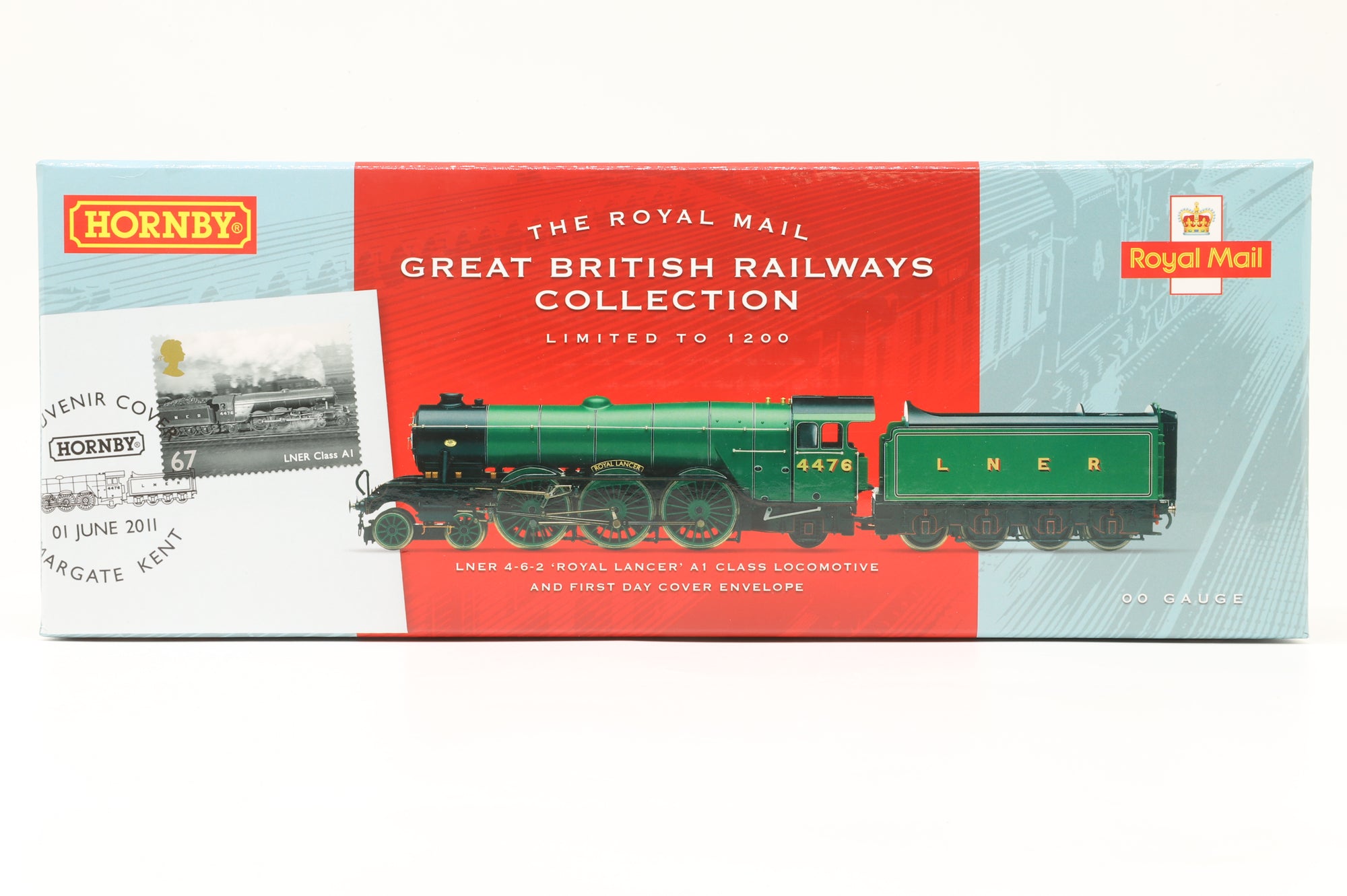 Hornby OO R3073 LNER A1 Class Royal Mail Great British Railways, Ltd Ed 168/1200
